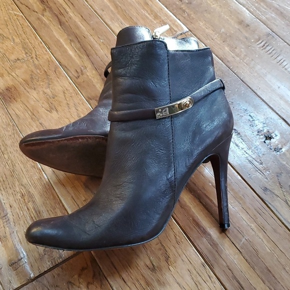 Coach Shoes - Coach Ugene high heel brown bootie